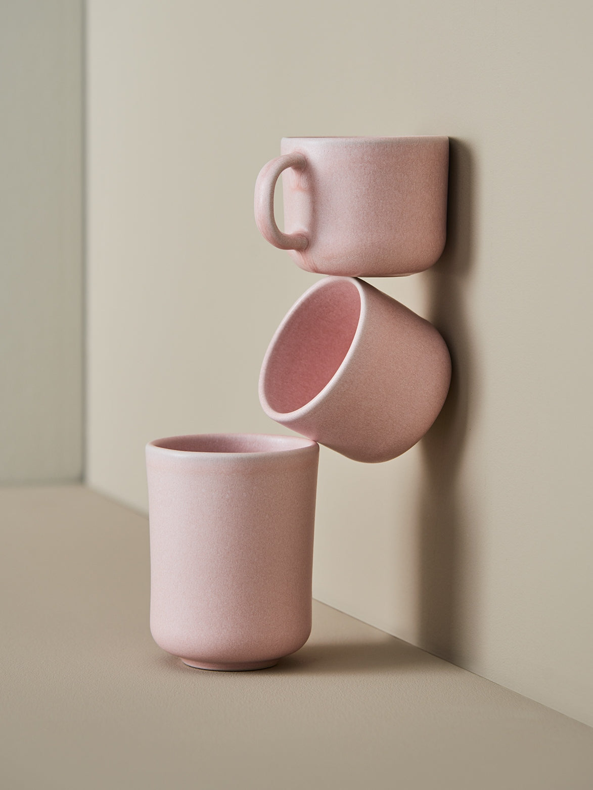 Stoneware Mug Rose